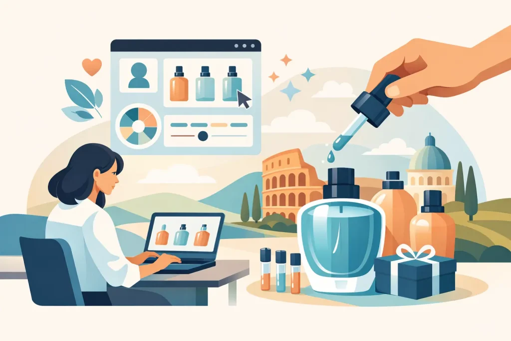 Come scegliere un profumo personalizzato online in Italia