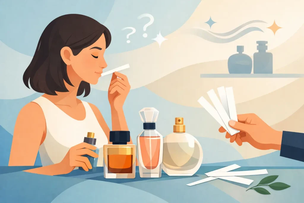 Come usare tester profumi senza sbagliare scelta