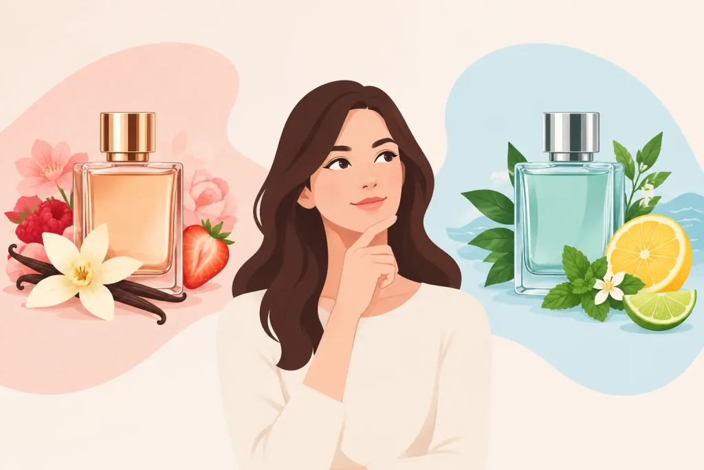 Profumo dolce o fresco, quale fa per te?
