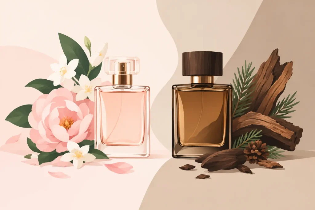 Profumo floreale o legnoso, quale scegliere?