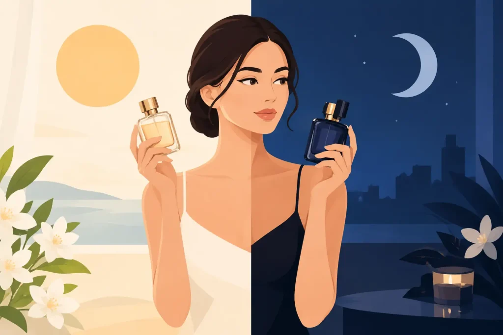 Profumo giorno o sera: quale scegliere?